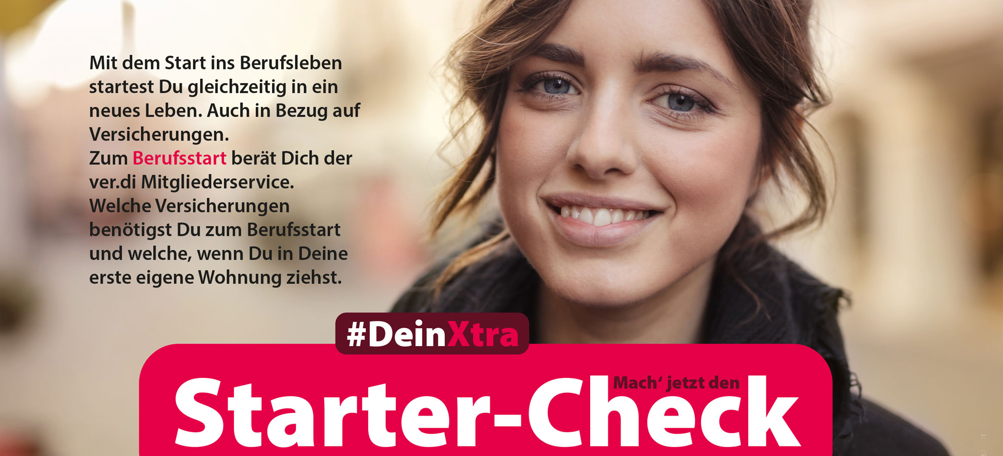 Starter-Check: Zum Berufsstart berät Dich der ver.di Mitgliederservice, was Du jetzt brauchst. © AdobeStock: _olly